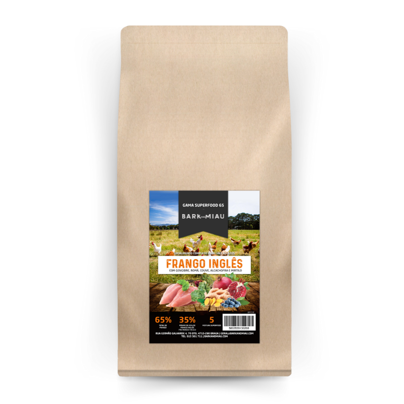 BarkandMiau Supreme Plus - English Chicken with Ginger I Adult Dog