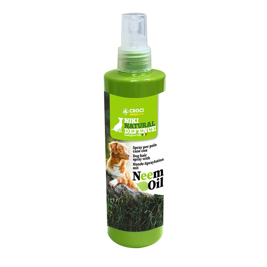 Spray Neem Oil para Cão - Niki Natural Defence - Cruzes