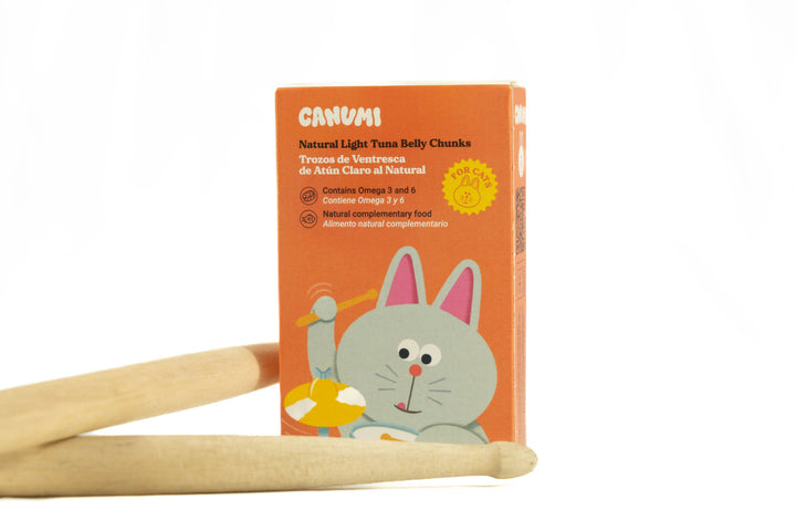 Pedaço de Ventresca de Atum Claro ao Natural (Gatos)