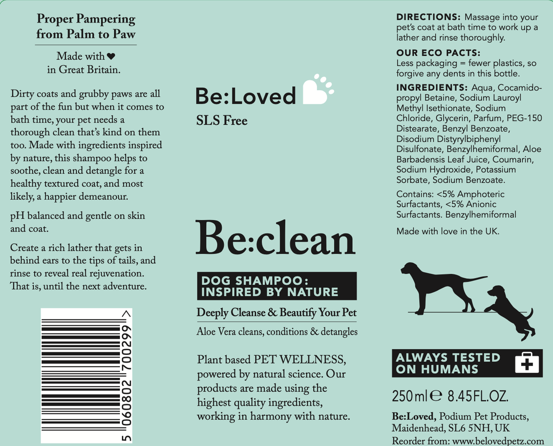 Be:Clean - Clean and Beautify Your Pet