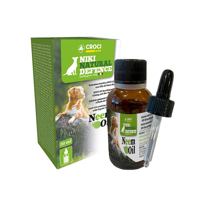 Óleo de Neem Spot-On para cães - Niki Natural Defence - Croci