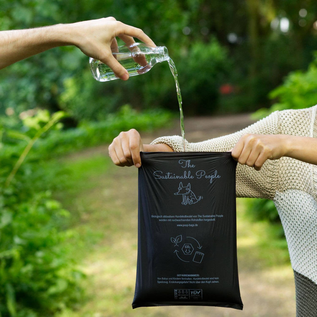 Sacos de lixo biodegradáveis para cães sem alças (120 sacos/caixa)