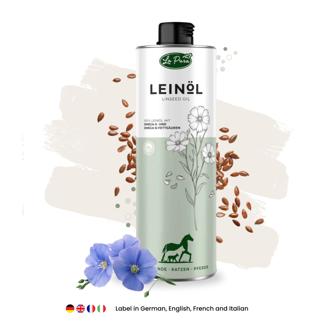 Óleo de linhaça LaPura 1000 ml