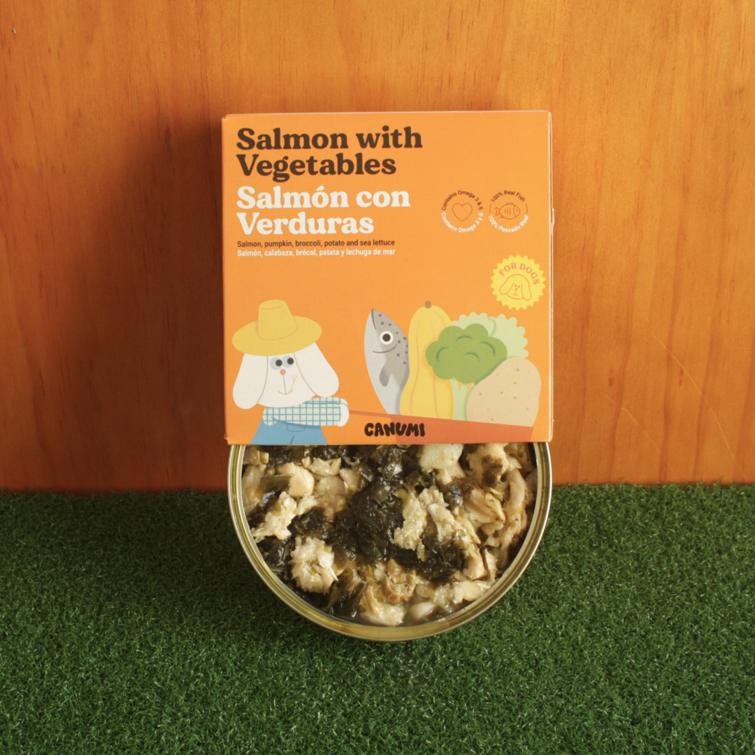 Salmão com Legumes (Cães)