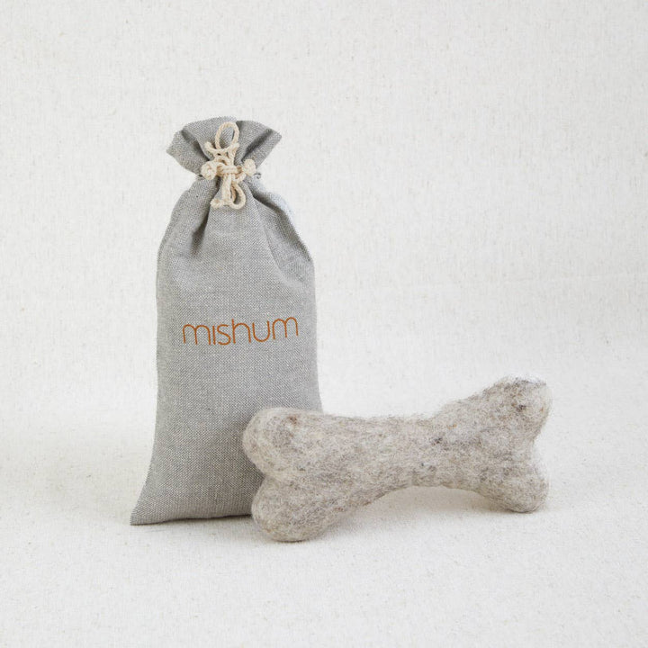 Felt Bone Dog Toy