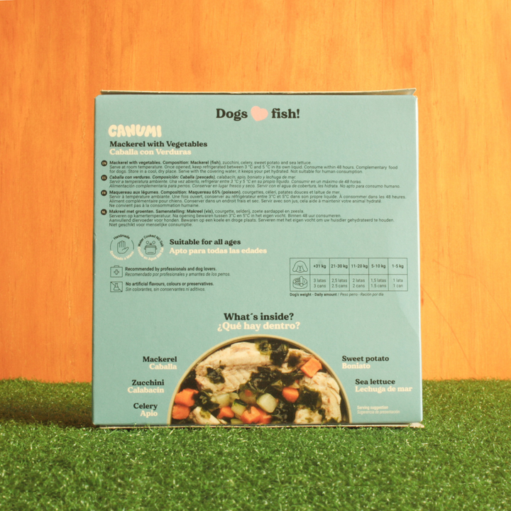 Cavala com Legumes (Cães)