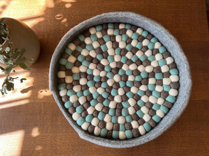 Wool Felt Bed Basket