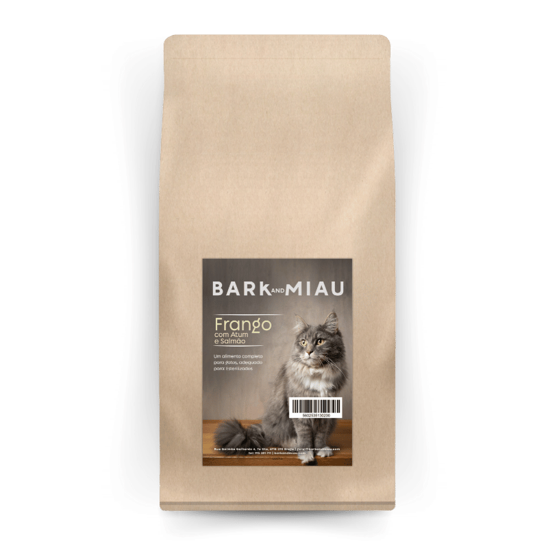 BarkandMiau Feline Select - Chicken, Tuna and Salmon I Sterilized Adult Cat