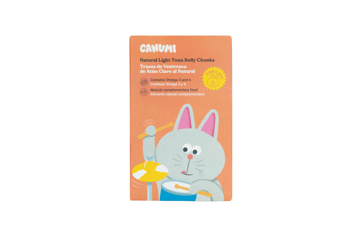 Pedaço de Ventresca de Atum Claro ao Natural (Gatos)