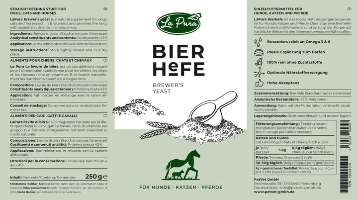 Levedura de Cervejeiro LaPura 250 g