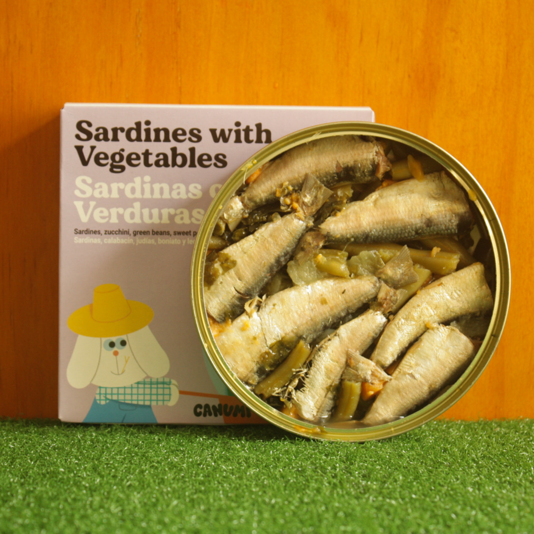 Sardinhas com Legumes (Cães)