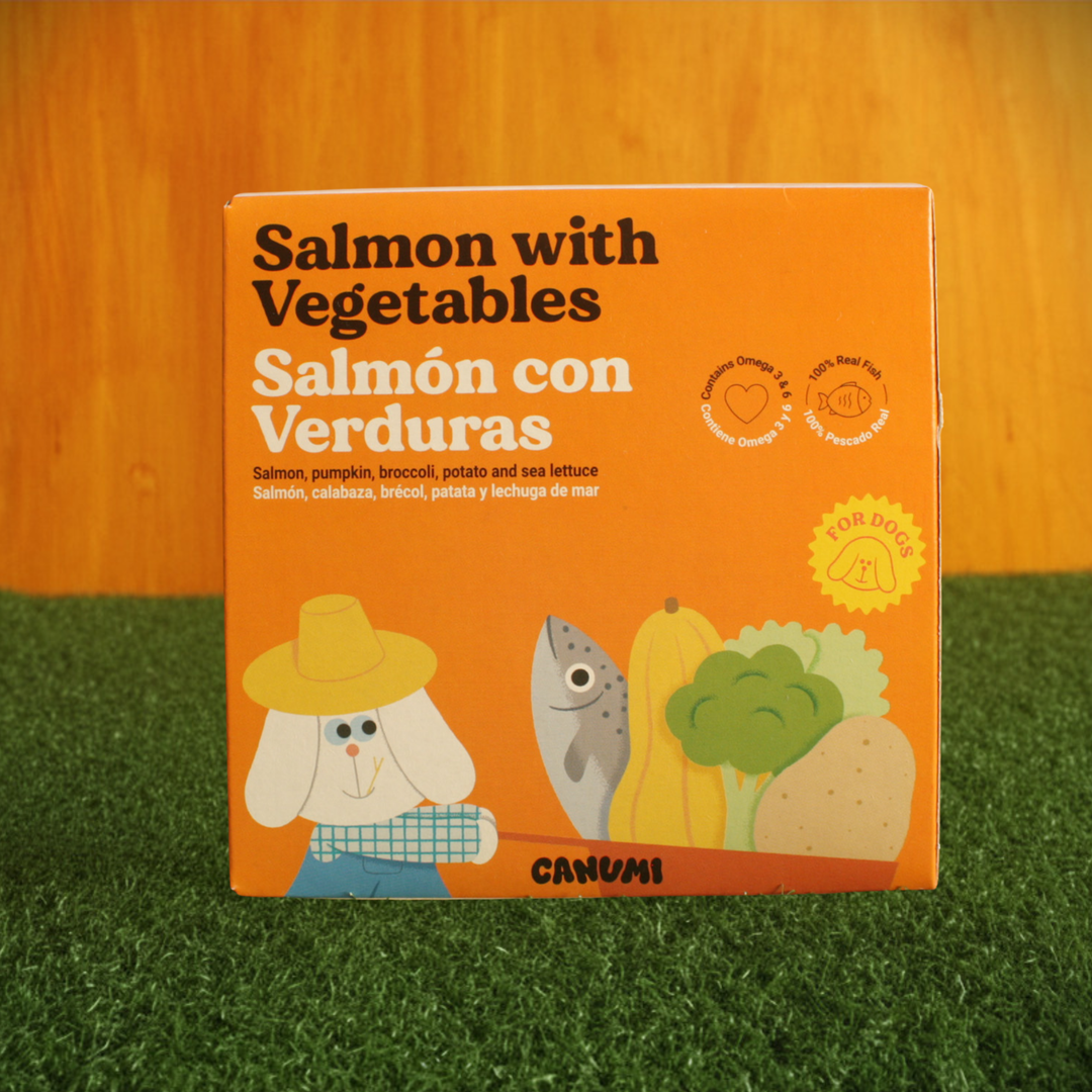 Salmão com Legumes (Cães)