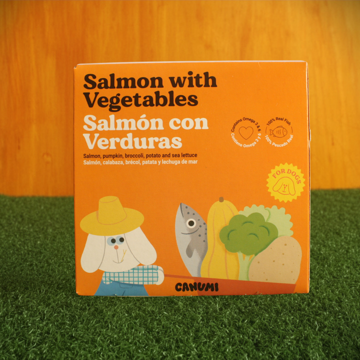 Salmão com Legumes (Cães)