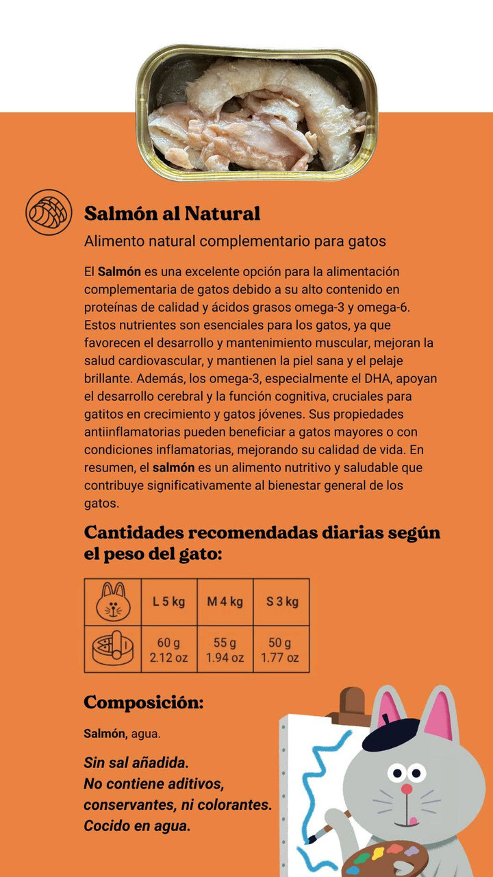 Salmão ao Natural (Gatos)