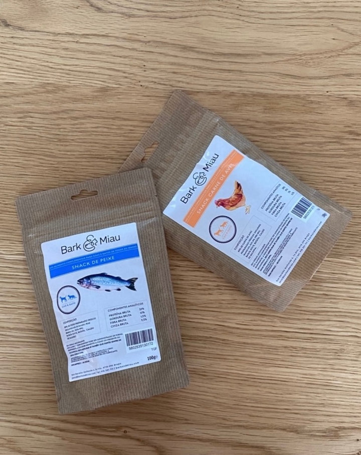 Bark&Miau Training Snacks - 80% Peixe Grain-Free